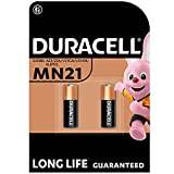 Duracell Specialty Alkaline MN21 Batterie 12 V, 2er-Packung (A23 / 23A / V23GA / LRV08 / 8LR932) entwickelt für die Verwendung in Fernbedienungen, Funktürglocken und Sicherheitssystemen.
