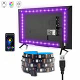 SHEIN 1 Roll Of Wireless Controlled RGB LED Strip Light With Multiple Colors To Choose From,Flexible LED That Can Change Color With Music,USB Powered 30 Led