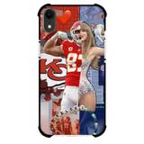 Taylor Swift And Travis Kelce Team Swelce Phone Case For iPhone Samsung Galaxy Pixel OnePlus Vivo Xiaomi Asus Sony Motorola Nokia - Swelce Half Body Posing Wallpaper