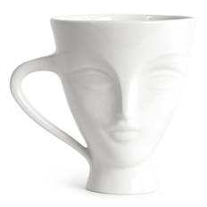 Jonathan Adler Giuliette Krus - Kaffekopper Porcelæn Hvid - 24831