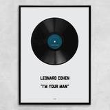 Plakat - Leonard Cohen - I'm your man