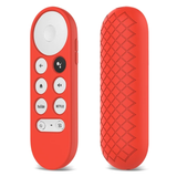 Silikone cover til Chromecast Google TV Remote - Rød
