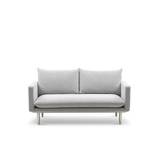 Brunstad | Everest sofa - 2,5 personers, Hvidolieret eg, Dessin: Science, Silver
