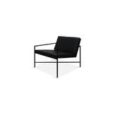 Lounge Chair - Black Frame / Flux Light Brown 40305