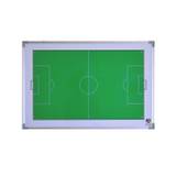 Whiteboard Fodbold Taktiktavle - Str. 60x90 - Grøn bane uden taske