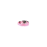 Pink Hundehalsbånd med lys - small