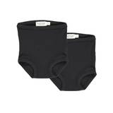 Baby Underpants 2-pack, Undertøj - Black - 2Y/92