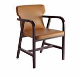 Maxalto - Fulgens Chair, Brushed Black Oak, Fabric Cat. A, Astro 100