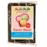 Funcakes fondant, sort / Raven Black, 250g