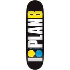 Plan B Team OG Skateboard Deck - Neon