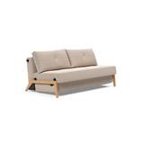 Innovation Living - Cubed 160 Wood Sofa Bed - Sovesofa - 581 - D: 98 x W: 168 x H: 79 x SH: 46 cm