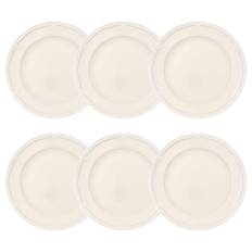 Villeroy & Boch Manoir Plate 26 Cm 6 Pcs - Middagstallerkner Porcelæn Hvid - 1023962620-6pack