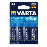 Varta - AA - 4 stk - Alkaline Longlife Power (1.5V)