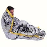 1pc Emergency Rescue Sleeping Bag, Heat Insulation Thermal Sleeping Bag, For Outdoor Camping Hiking