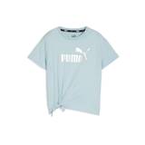 Puma - PUMA Bluser & t-shirts 'Essentials+' pastelblå / sølv - 104 - pastelblå / sølv