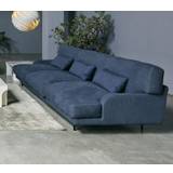 GUBI Flaneur Sofa 3 Seater B: 270 cm - Black Matt/Drive 1127