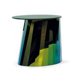 ClassiCon - Pli Side Table Low, Blank skiva, Topasgrön