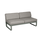 Fermob Bellevie 2-Seater Central Module, Hynde Grey Taupe