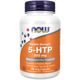 5-HTP, dobbelt styrke 200 mg af Griffonia frøekstrakt, 120 veg kapsler