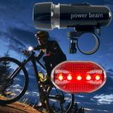 Cykellygte sæt - kraftig LED - Power Beam