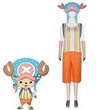 Inspireret af One Piece Tony Tony Chopper Anime Cosplay Kostumer Japansk Halloween Cosplay jakkesæt Kortærmet Kostume Til Dame Lightinthebox