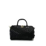 Quiltet Lille Tote med Guld Hardware Black ONE SIZE