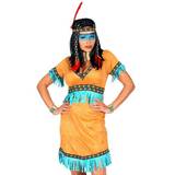 Native Indian kostume - Størrelse: S (34/36)