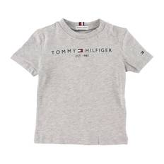 Tommy Hilfiger T-shirt - Essential - Organic - Gråmeleret - Tommy Hilfiger - 1½ år (86) - T-Shirt