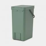Affaldsspand m/låg sorteringskoncept 16 ltr - Fir Green - Grøn - 16 Liter