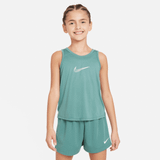 Nike One Dri-FIT-træningstanktop til større børn (piger) - grøn - S