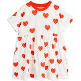 Mini Rodini Red Hearts AOP kjole - Str. 92/98 cm