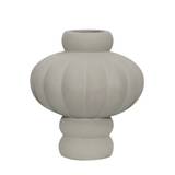 Louise Roe Balloon Ceramic vase - 02 - Sanded Grey