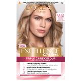 L'Oréal Paris Excellence Crème Permanent Hair Dye (Various Shades) - 8.12 Natural Frosted Beige Blonde