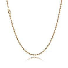 Cordel halskæde i 14 kt guld - 45 cm x 2,7 mm
