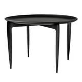 Fritz Hansen - Tray Table Ø60 cm Black