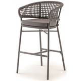 ATOL Udendørs barstol i aluminium og quick dry olefin H105 cm - Antracit/Mørkegrå