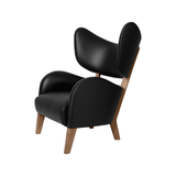 My Own Chair - Nevada - Røget eg / Læder / Nevada Sort 0500S / Natur Eg Lænestole - Møbler