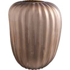 GreenGate Glass Vase Flute Sand XLarge