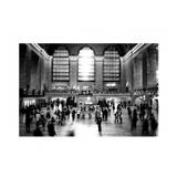 Grand Central Terminal NYC Plakat (30x40 cm) - Sort hvide plakater