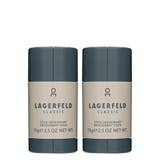 Karl Lagerfeld - 2x Classic Deodorant Stick - Klar til levering