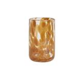 Drikkeglas - Jali Glass - OYOY Living Design - Ø6,8 x H10,5 cm - Amber - Amber