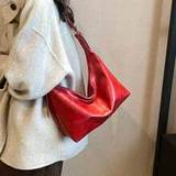 SHEIN Milad Soft And Spacious Commute Tote Bag, 2024 New Fashionable Casual Retro Shoulder Bag