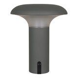 Ramsey LED Lamp in Gray From House Nordic | ø17×21 cm – Rechargeable