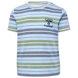 Hummel T-shirt - hmlJan - Blue Fog - Hummel - 1½ år (86) - T-Shirt