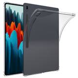 Samsung Galaxy Tab S8 Ultra / Tab S8 Ultra 5G - Ultraklar gummi cover - Transparent