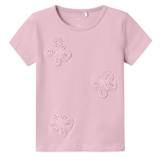Name It T-shirt - NmfHebi - Parfait Pink - Name It - 3 år (98) - T-Shirt