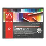 Caran d'Ache Luminance 6901 Coloured Pencils 40 Set