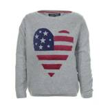 Mini Jersey Star Sweater Gray 104 CM