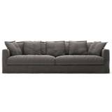 Decotique Le Grand Air Sofa 4-pers - 4-sæders sofaer + Hør Smokey Granite - 314912+314913+314939