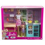 Barbie - Dukke & Chelsea - Bagelegesæt og tilbehør